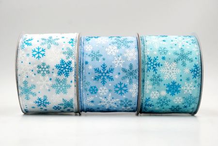 Havas Csillogó Hópehely Drótos Szalag_KF9391.KF9392.KF9393.KF9394.KF9395.KF9396.KF9397